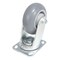 Vestil Thermoplastic Swivel Rigid Caster 5 In. Diameter x 2 In. Width 551 Lb. Capacity Light Gray CST-VE-5X2TPR-S - alternate 8